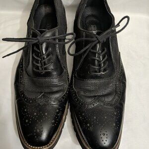 Stacy Adams Men's Shoes Baxley Wingtip Oxford Ink Size 10M